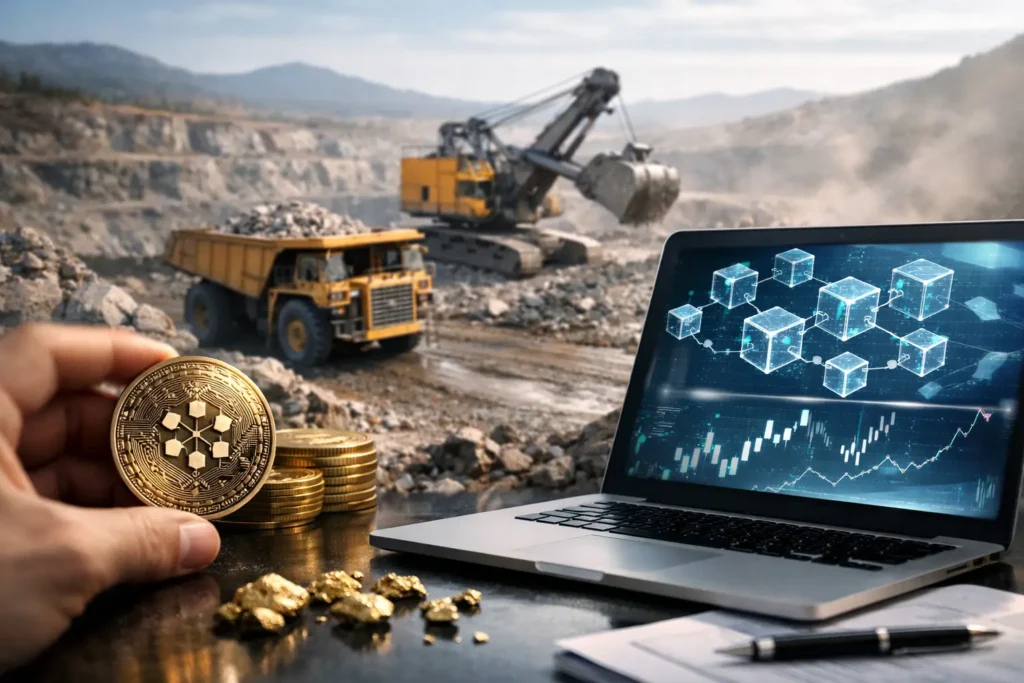 Blockchain Asset Securitisation in Mining