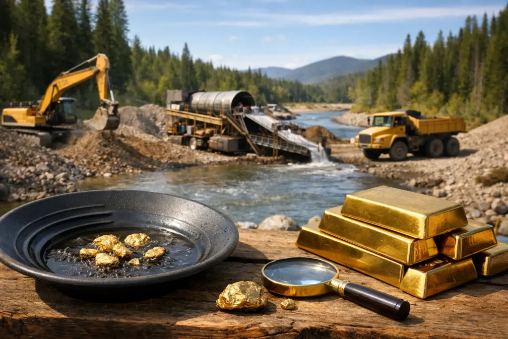 What Makes a Placer Gold Mining Project Bankable?